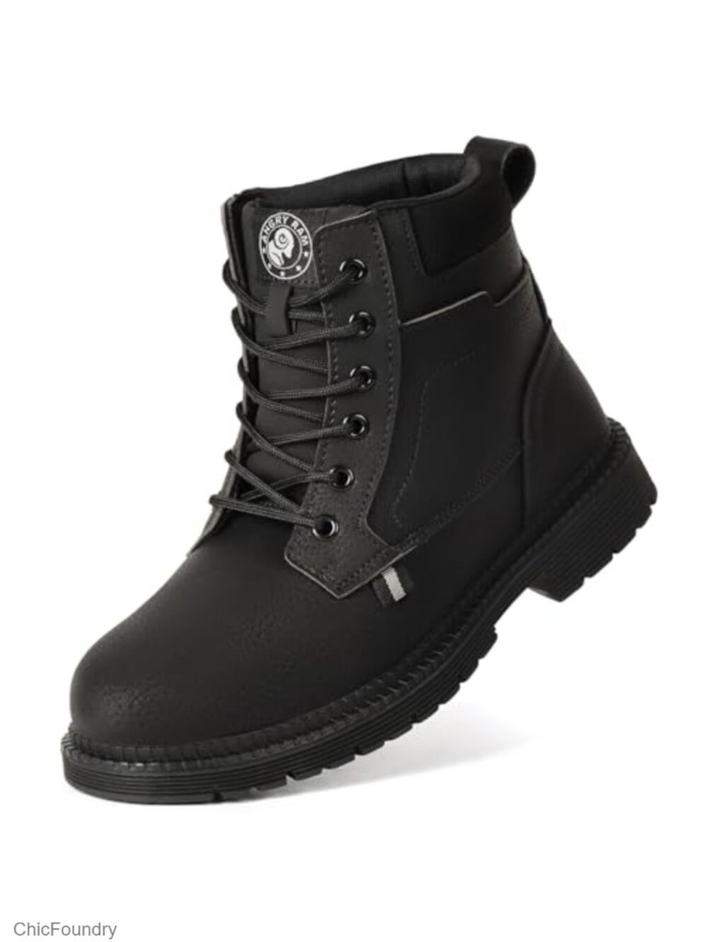 Steel Toe Work Boots Waterproof Slip Resistant Ankle Safety